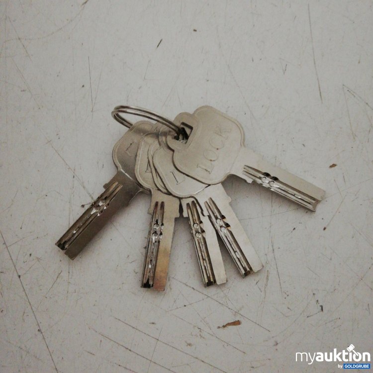 Artikel Nr. 691759: Lock Schlüssel 5 Stück