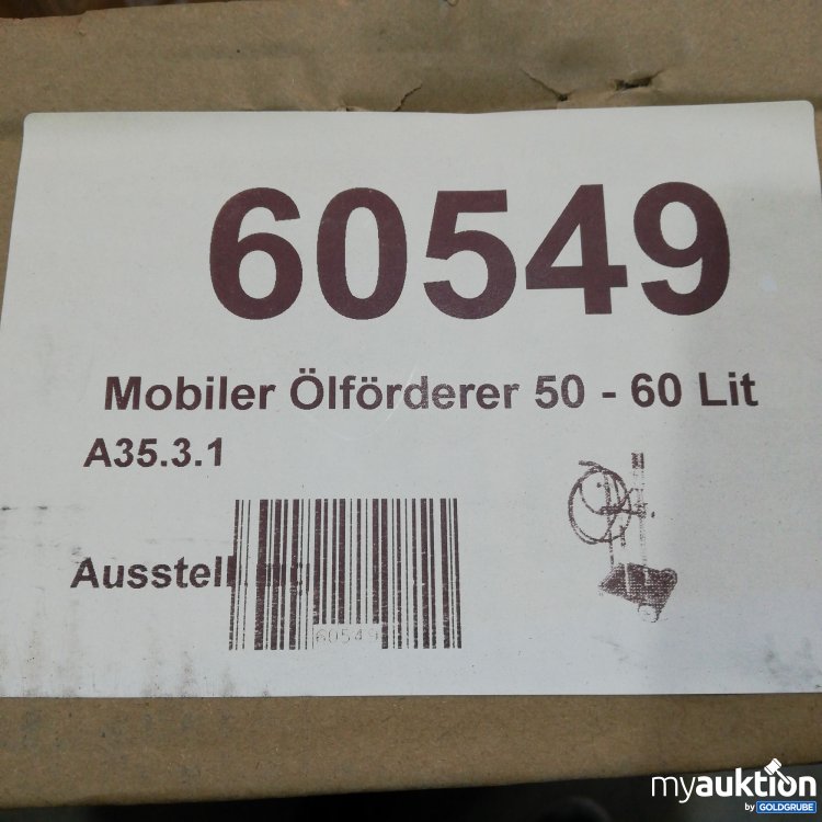 Artikel Nr. 764759 Artikel Nr. 764759: Möbiler Ölförderer 50-60l 60549