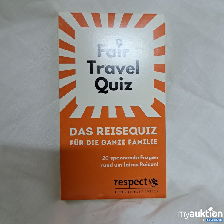 Artikel Nr. 815759 Artikel Nr. 815759: Respect Fair Travel Quiz f. Die ganze Familie
