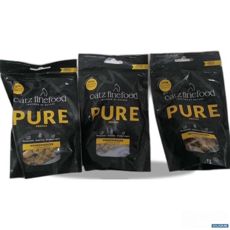 Artikel Nr. 889759 Artikel Nr. 889759: Catz finefood Pure Snacks Hühnerherzen 3x35g