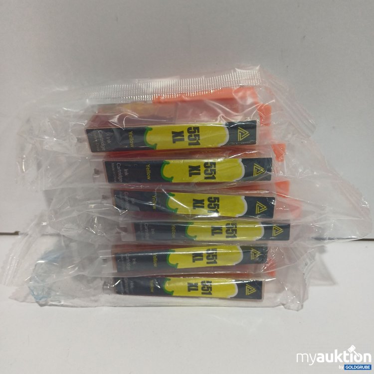 Artikel Nr. 894759: 551 XL gelbe-Druckerpatrone 6Stk.