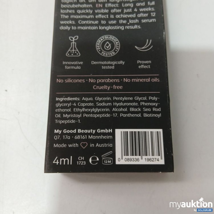 Artikel Nr. 918759: My Good Beauty Lash Growth Serum 4 ml