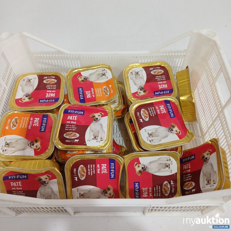 Artikel Nr. 962759: Fit+Fun Hundefutter diverse Sorten 23x150g 