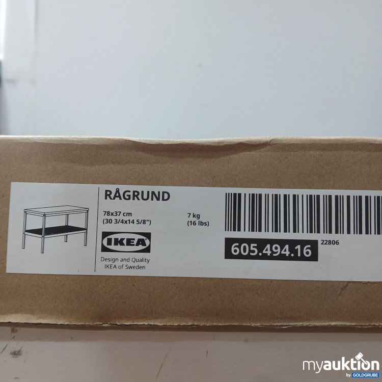 Artikel Nr. 978759 Artikel Nr. 978759: IKEA Tisch Ragrund, 78×37cm, Art.No. 605.494.16