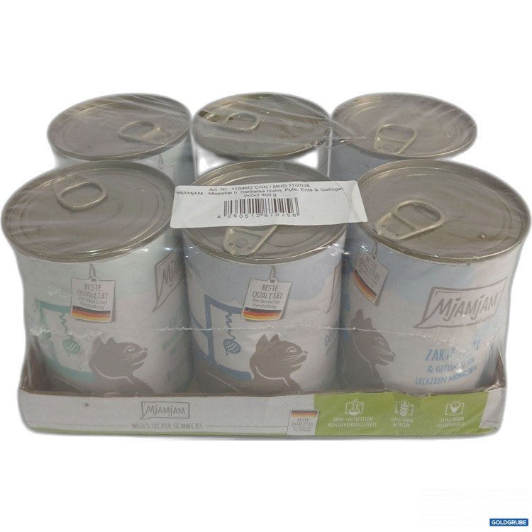 Artikel Nr. 987759: Mjamjam Katzenfutter Mix 400g 6Stk