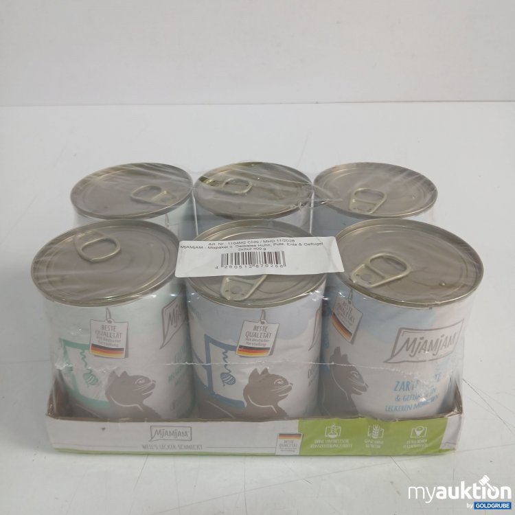 Artikel Nr. 987759: Mjamjam Katzenfutter Mix 400g 6Stk