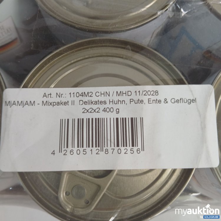 Artikel Nr. 987759: Mjamjam Katzenfutter Mix 400g 6Stk