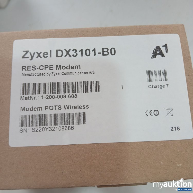 Artikel Nr. 997759: Zyxel DX3101-B0 A1 RES-CPE Modem 