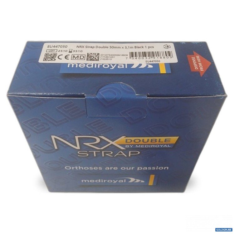 Artikel Nr. 471760 Artikel Nr. 471760: mediroyal NRX Double Strap 50 mm x 3,1 m Black