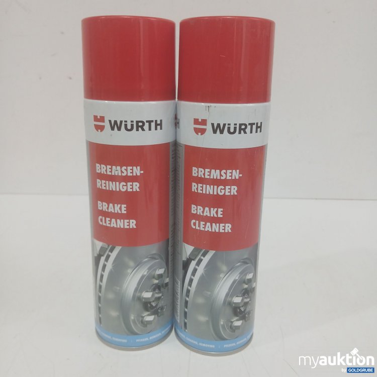Artikel Nr. 525760 Artikel Nr. 525760: Würth Bremsenreiniger 500ml 2Stk