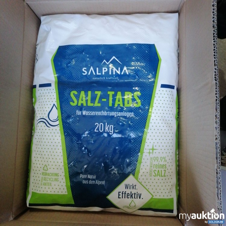 Artikel Nr. 665760 Artikel Nr. 665760: Salpina Salz- Tabs für Wasserenthärtungsanlagen 20kg