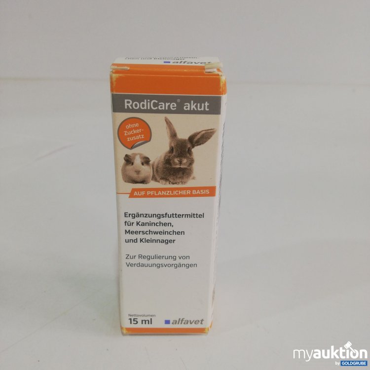 Artikel Nr. 793760 Artikel Nr. 793760: RodiCare Akut Ergänzungsfuttermittel 15ml