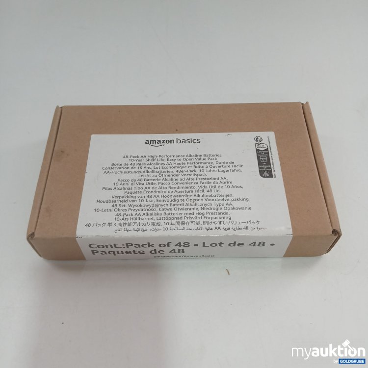 Artikel Nr. 843760 Artikel Nr. 843760: Amazon Basics AA Batterien 48 Stück