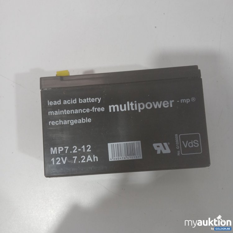 Artikel Nr. 911760: Lead acid battery Multipower