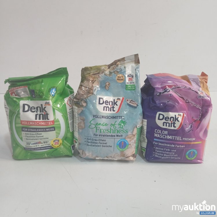 Artikel Nr. 952760: Denk mit Waschmittel 3x1,35kg 