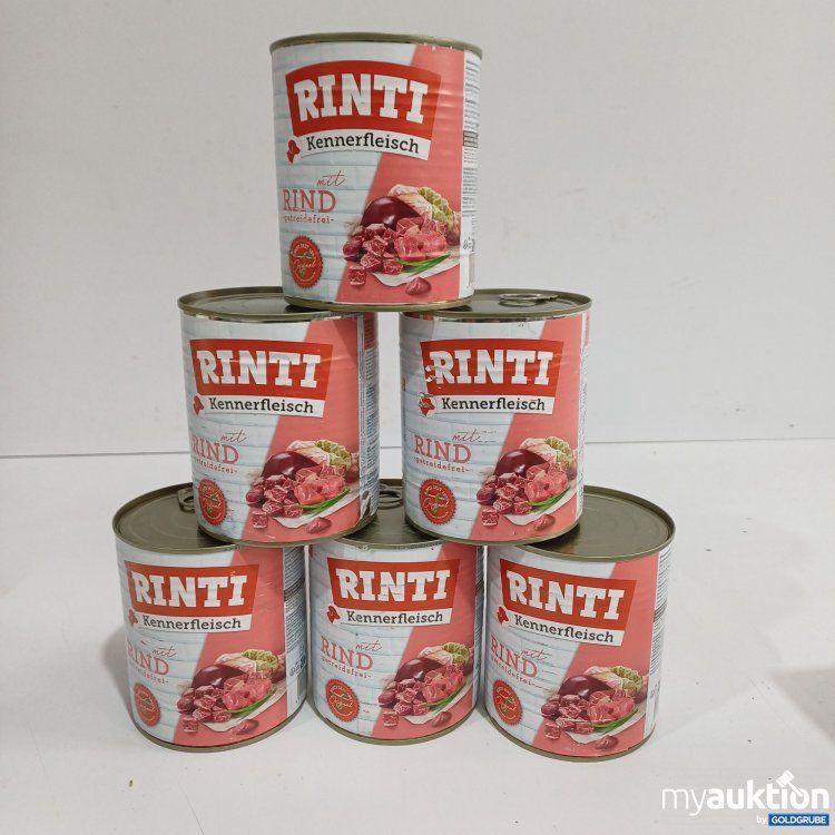 Artikel Nr. 962760: Rinti Kennerfleisch mit Rind je 800g 