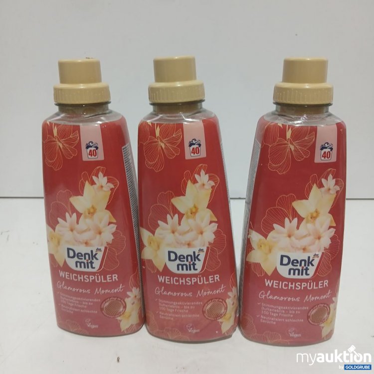 Artikel Nr. 985760: Denk mit Weichspüler Glamorous Moment 3x1l