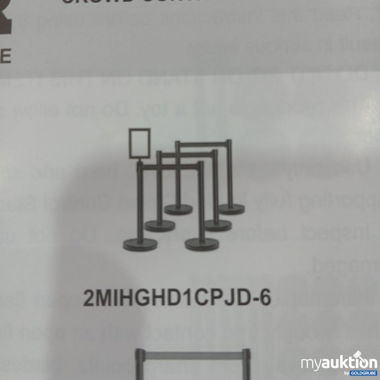 Artikel Nr. 438761: Vevor Absperrpfosten 2MIHGHD1CPJD-6