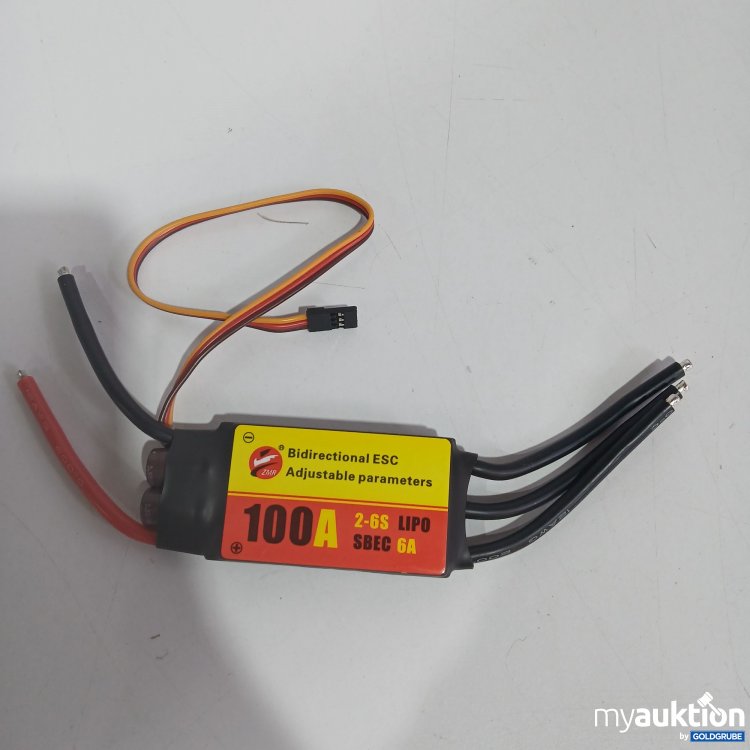 Artikel Nr. 827761 Artikel Nr. 827761: Bidirectional ESC Adjustable parameters 100A 2-6S Lipo
