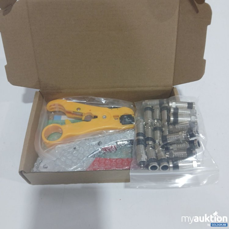 Artikel Nr. 882761: Abisolierzange für Kabelcrimper mit F-Kopf