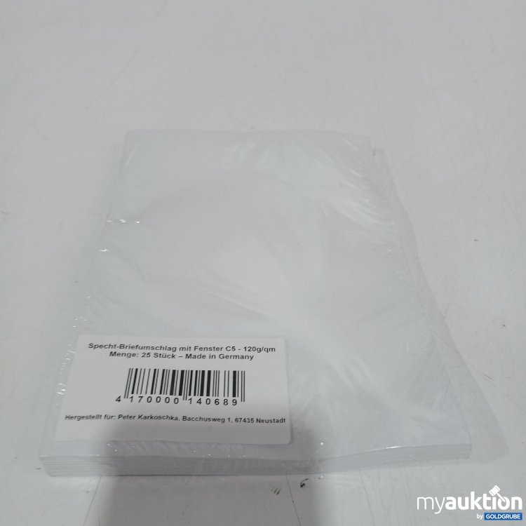 Artikel Nr. 895761: Specht Brifumsxhlag mit Fenster C5 25stk