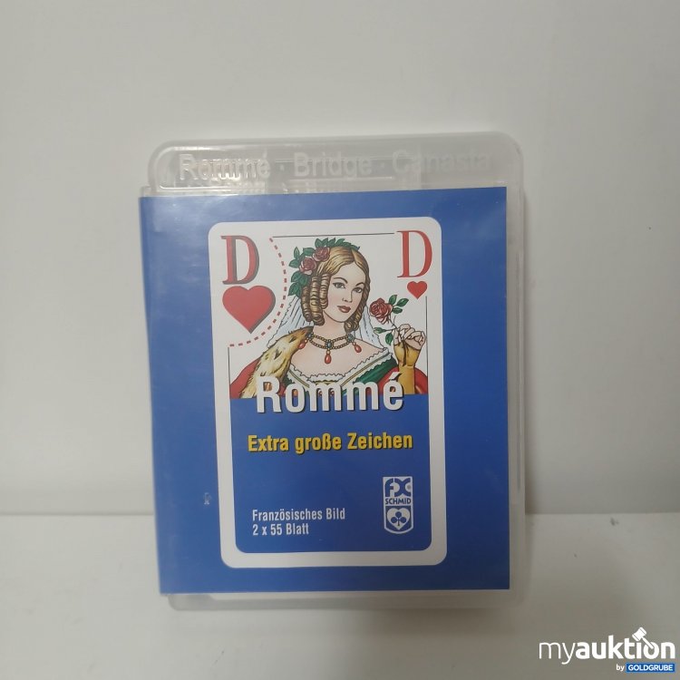 Artikel Nr. 916761: Rommé Extra große Zeichen 2x55 Blatt