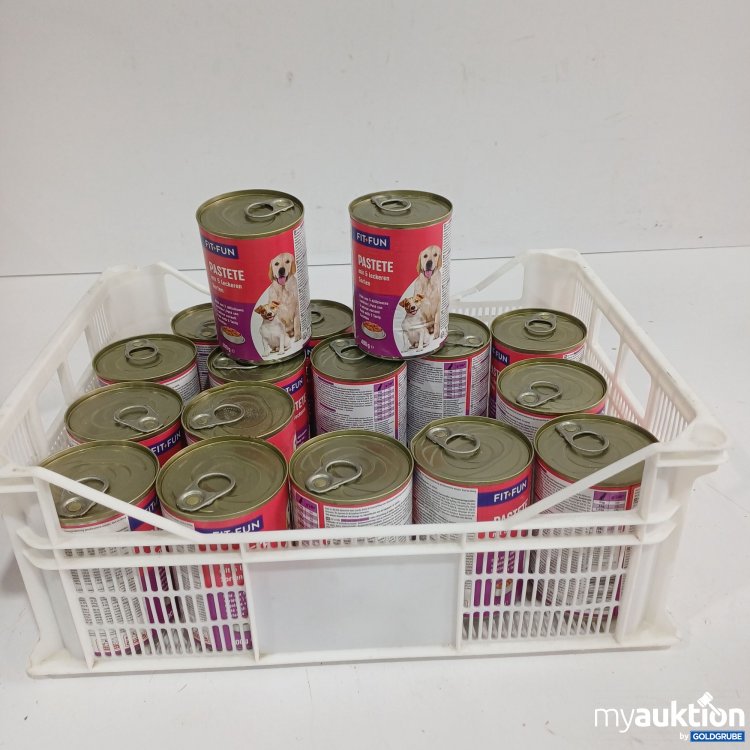 Artikel Nr. 962761 Artikel Nr. 962761: Fit+Fun Hundefutter 17x400g