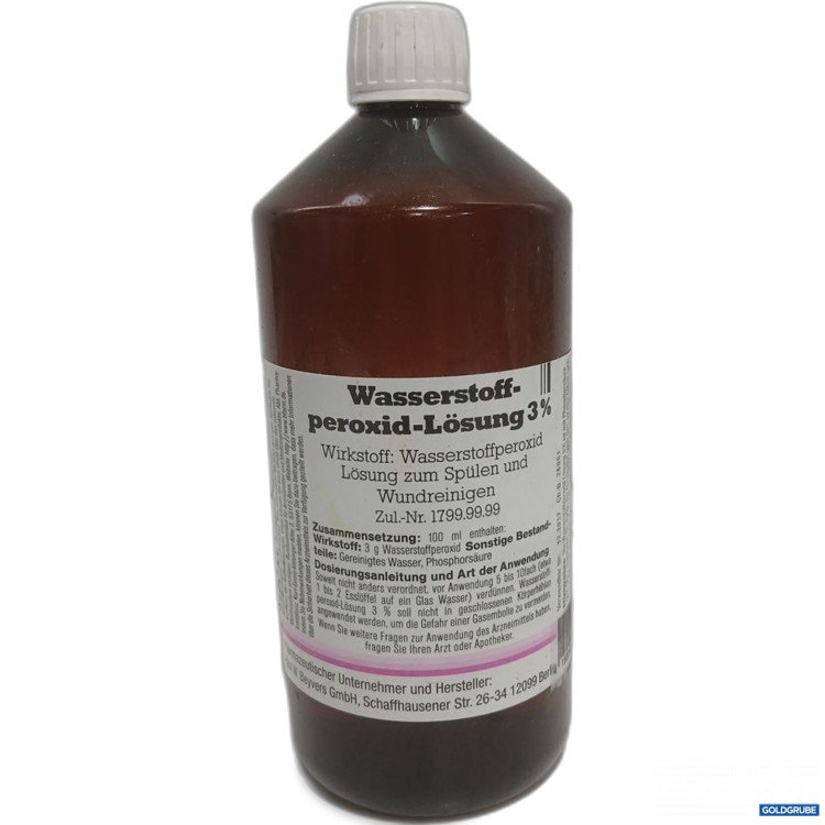 Artikel Nr. 985761: Wasserstoffperoxid-Lösung 3% 100ml