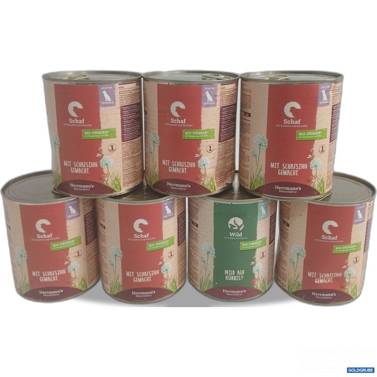 Artikel Nr. 987761: Herrmanns Manufaktur Hundefutter div. Sorten 800g 7Stk 