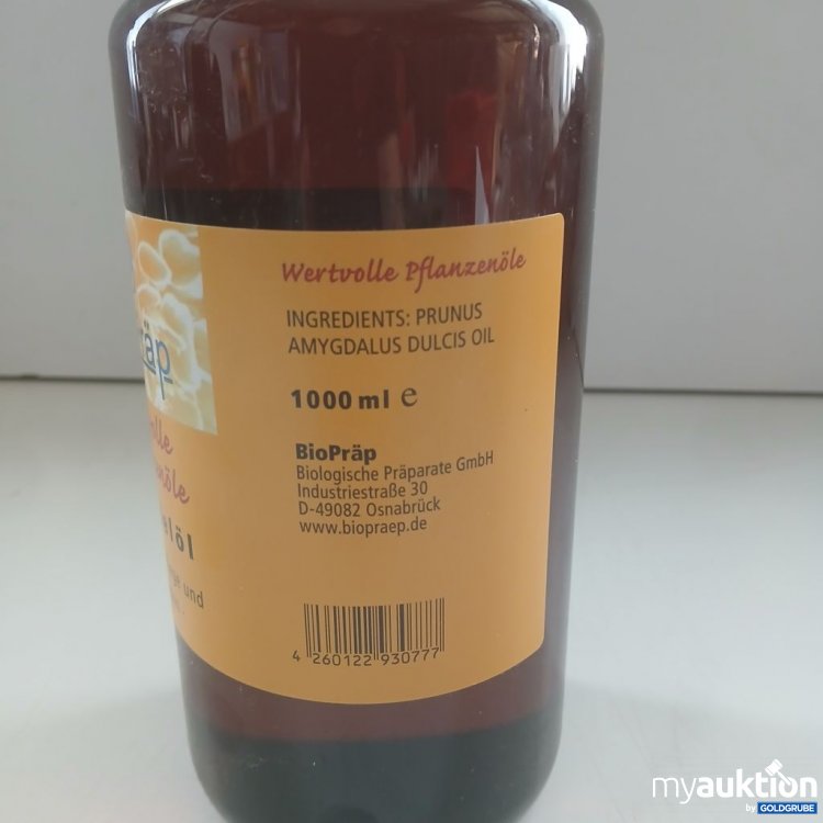 Artikel Nr. 993761 Artikel Nr. 993761: BioPräp Mandelöl Wertvolle Pflanzenöle 1000ml