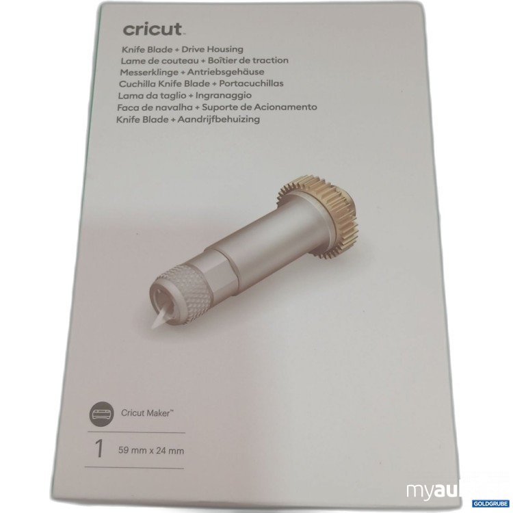 Artikel Nr. 997761 Artikel Nr. 997761: Cricut Messerklinge + Antriebsgehäuse 59x24mm
