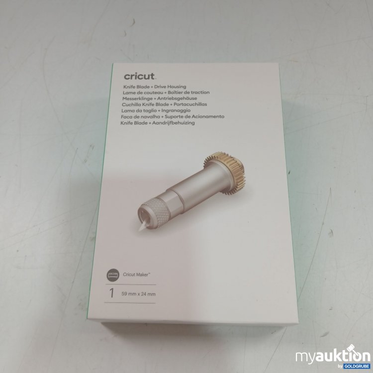 Artikel Nr. 997761 Artikel Nr. 997761: Cricut Messerklinge + Antriebsgehäuse 59x24mm