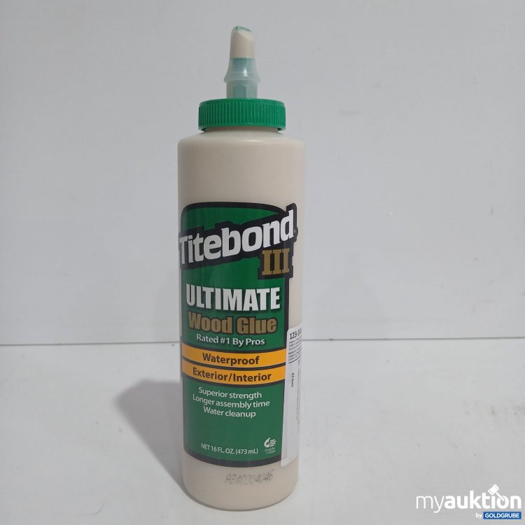 Artikel Nr. 833762 Artikel Nr. 833762: Titebond III Ultimate Wood Glue 473ml