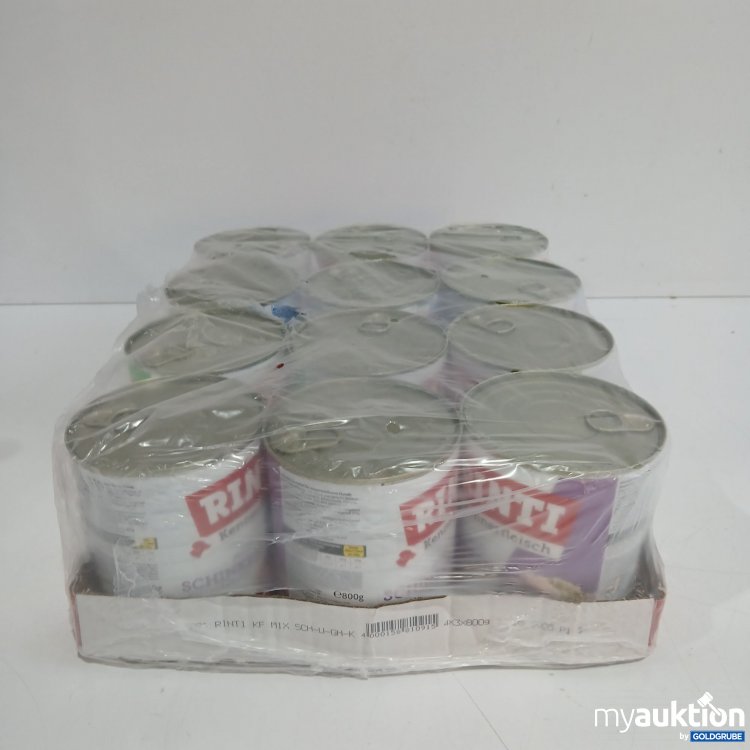 Artikel Nr. 854762: Rinti Hundefutter Kennerfleisch Mix 12x800g