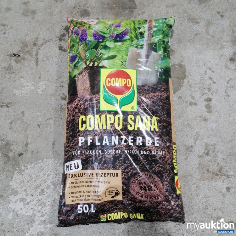 Artikel Nr. 855762 Artikel Nr. 855762: Compo Sana Pflanzenerde 50L