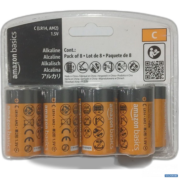 Artikel Nr. 885762: Amazon Basics Batterien C 8Stk.