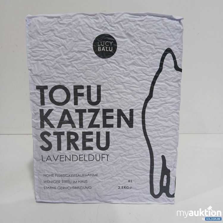Artikel Nr. 888762: Lucy Balu Tofo Katzenstreu Lavendelduft 6L 