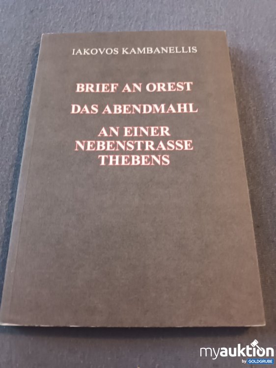 Artikel Nr. 906762 Artikel Nr. 906762: Brief an Orest