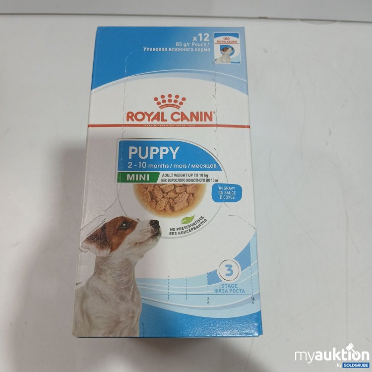 Artikel Nr. 955762: Royal Canin Puppy Mini Nassfutter in Sauce 12x 85g 2-10 Monate 
