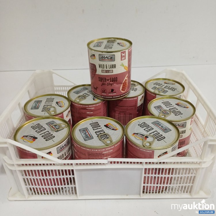 Artikel Nr. 962762: Macs Super Food for Dogs Wild & Lamm 9x800g