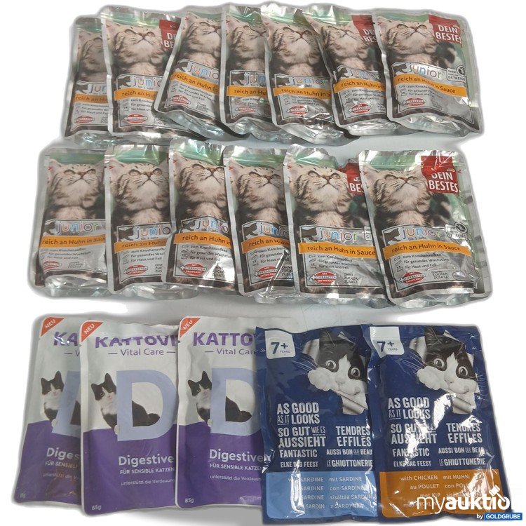 Artikel Nr. 987762: Diverses Katzenfutter lt. Bild 18Stk