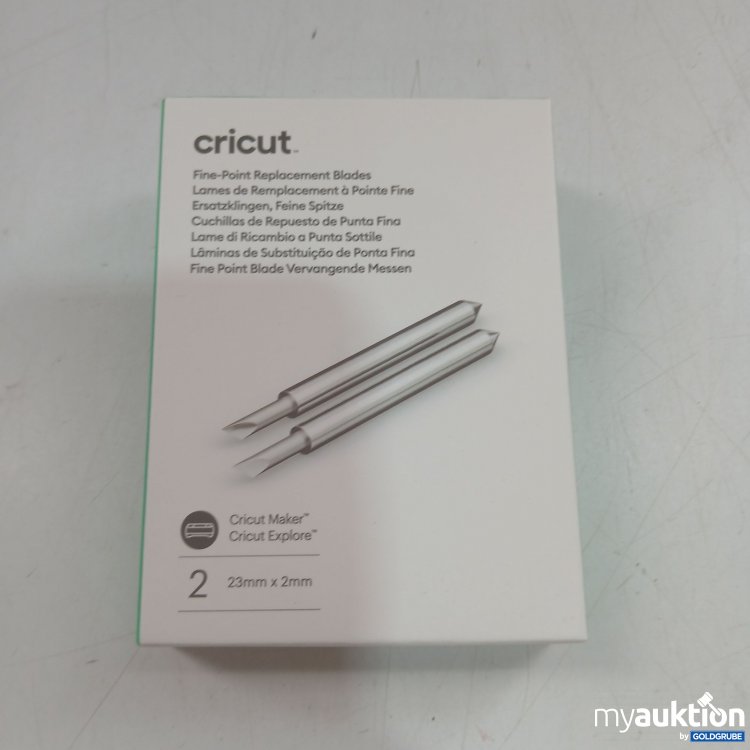 Artikel Nr. 997762 Artikel Nr. 997762: Cricut Ersatzklingen feine Spitze 23x2mm 2Stk