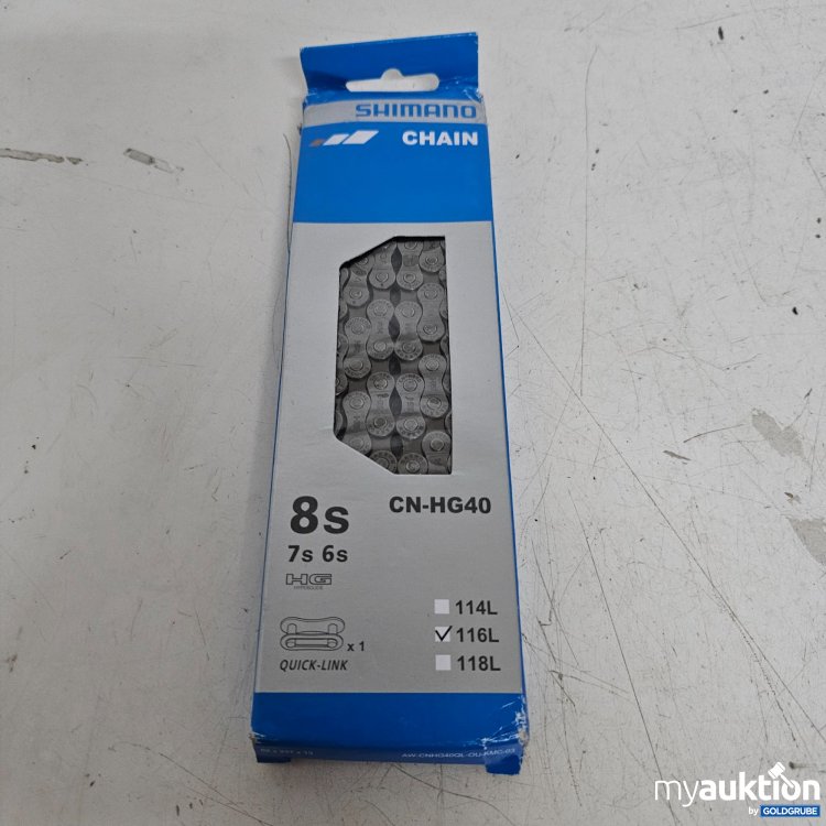 Artikel Nr. 398763 Artikel Nr. 398763: Shimano Chain 8s CN-HG40 116L