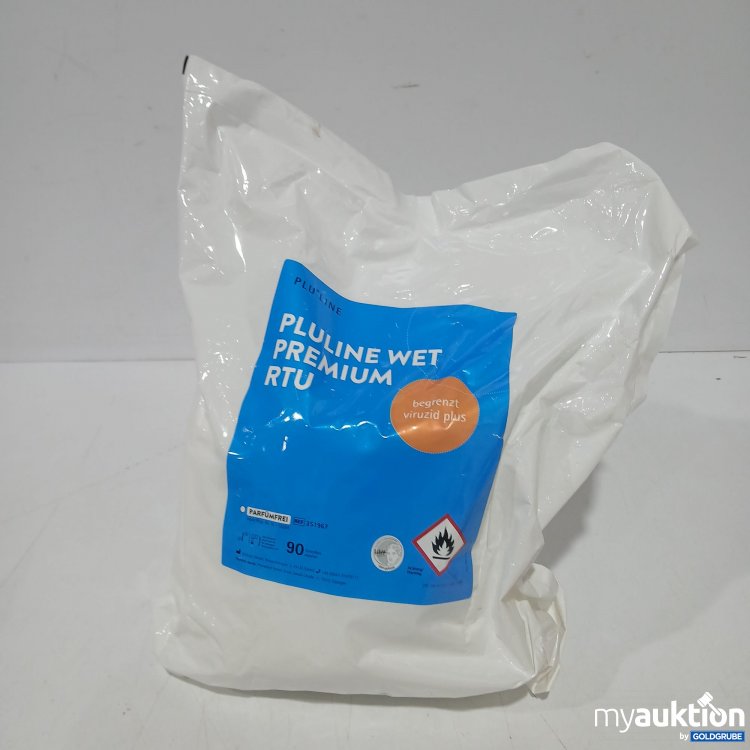 Artikel Nr. 523763: Plu°Line wet Premium Rtu Parfümfrei  90 Tücher 