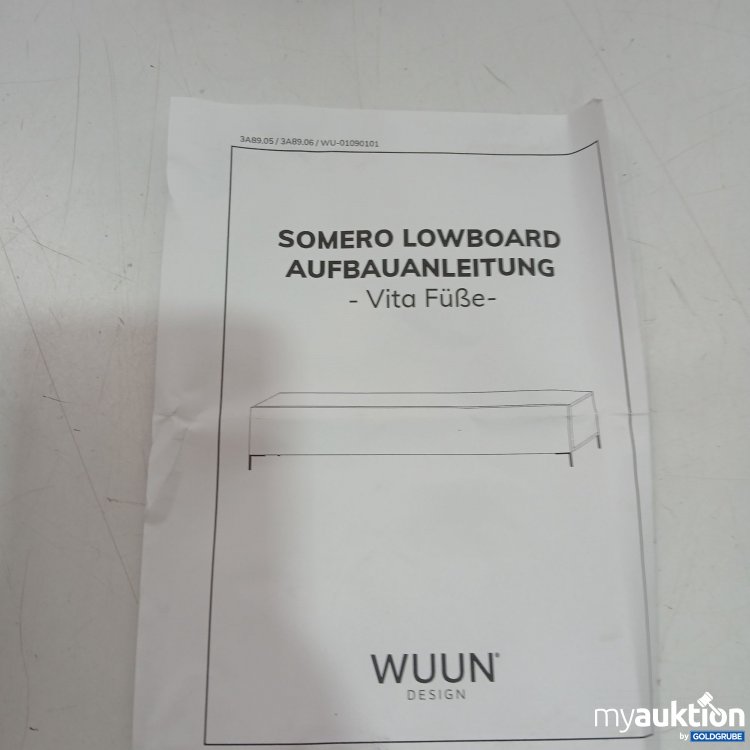 Artikel Nr. 524763 Artikel Nr. 524763: Vita Wuun Desing Somero Lowboard Füße
