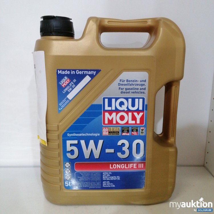 Artikel Nr. 758763 Artikel Nr. 758763: Liqui Moly 5W-30 5L