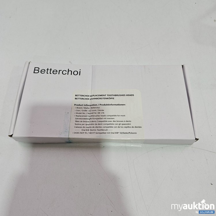Artikel Nr. 821763 Artikel Nr. 821763: Betterchoi Zahnbürstenköpfe