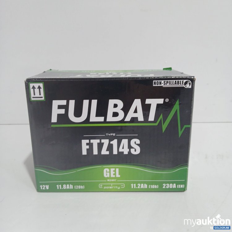 Artikel Nr. 833763 Artikel Nr. 833763: Fulbat Type FTZ14S Gel spec 12V 11.8Ah