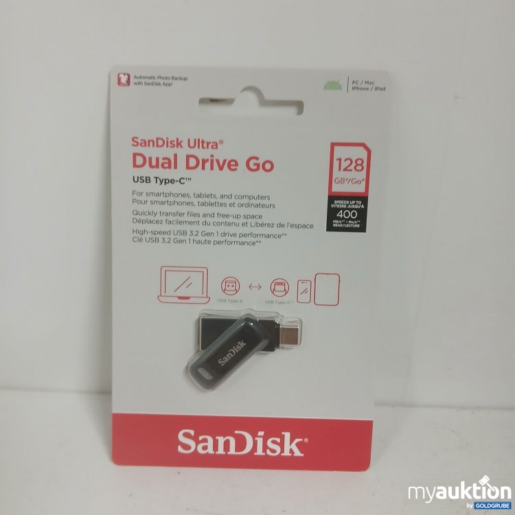 Artikel Nr. 874763: SanDisk Ultra Dual Drive Go USB Type-C 128GB