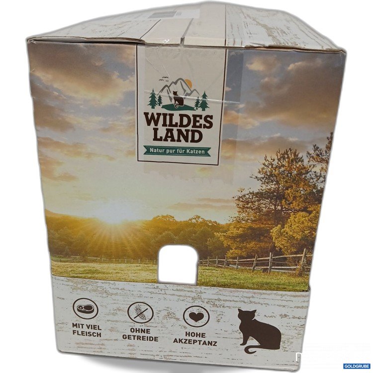Artikel Nr. 896763: Wildes Land Trockenfutter für Katzen 3x400g 